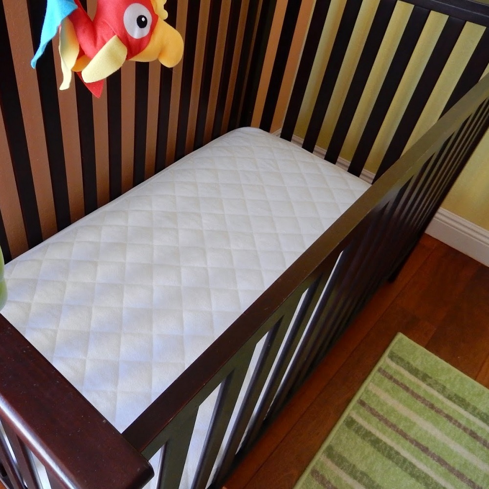 Crib Quilted Waterproof Mattress Protector Product On Kunshan