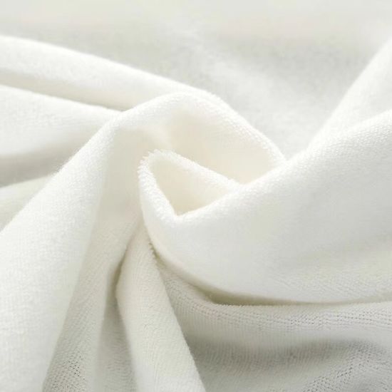 160GSM White Cozy Waterproof Cotton Mattress Protector