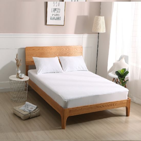 Coral Fleece Fabric with TPU Mattress Protecter