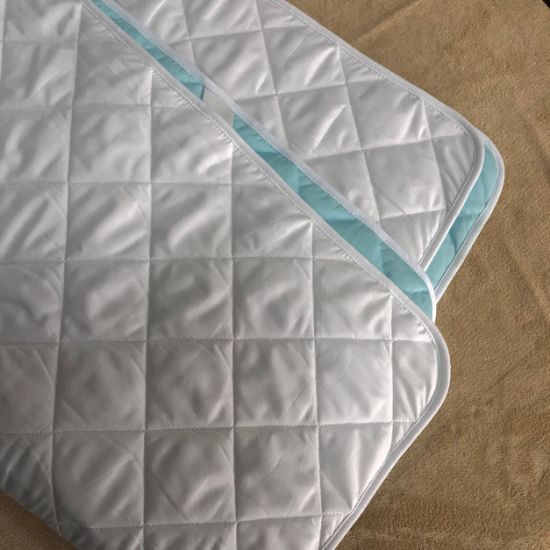 Microfiber Quilted Waterproof Mattress Pad / All Around with 4 Corner with Elastic Band